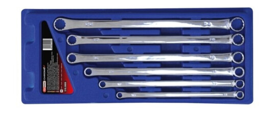 Ks Tools 518.0800, Krom-Molybden-Stål, Sølv, 10X11,12X14,13X15,16X18,17X19,22X24, 6 Stykker Ks Tools 518.0800, Krom-Molybden-Stål, Sølv, 10X11,12X14,13X15,16X18,17X19,22X24, 6 Stykker