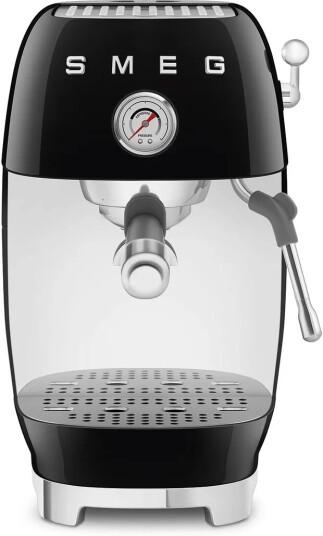 Smeg 50's Style Halvautomatisk Espressomaskin ECF03 Svart Smeg 50's Style Halvautomatisk Espressomaskin ECF03 Svart