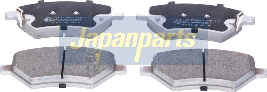 JAPANPARTS PA-0163AF Bremseklosser
