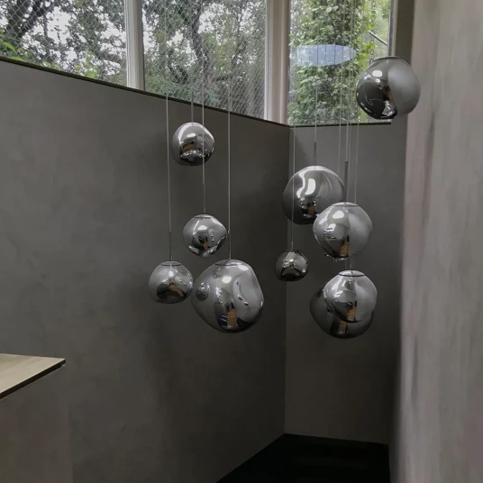 Tom Dixon Melt Pendant Silver LED Tom Dixon Melt Pendant Silver LED