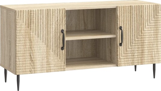 TV skap Sonoma eik 102 x 34,5 x 50 cm Konstruert tre TV skap Sonoma eik 102 x 34,5 x 50 cm Konstruert tre