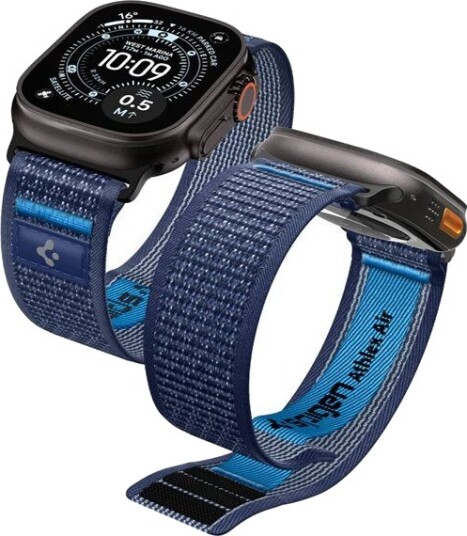 Spigen Athlex Air 2 Active Band Rem til Apple Watch 49/46/45/44mm Marineblå Spigen Athlex Air 2 Active Band Rem til Apple Watch 49/46/45/44mm Marineblå