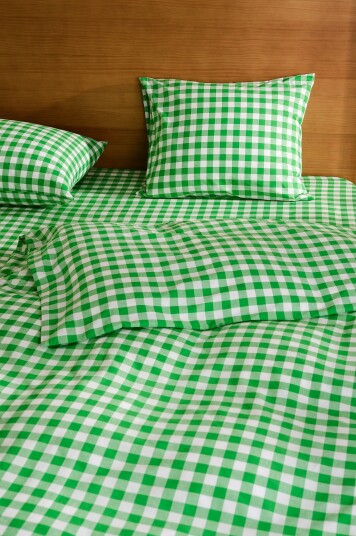 Jotex Dynetrekk Økologisk Limegrønn/naturhvit LAUREN 193088609591