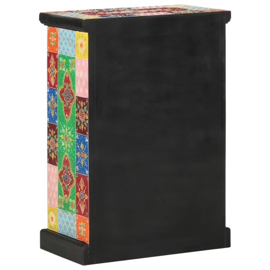 vidaXL Håndmalt skjenk med dører 53x30x75 cm heltre mango vidaXL Håndmalt skjenk med dører 53x30x75 cm heltre mango