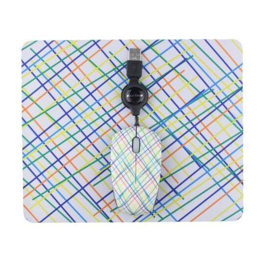 Eletra Mini Retractable Mouse stripe M2097 STRIPE
