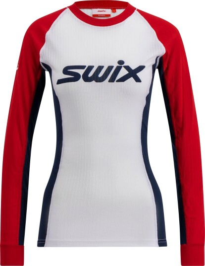 Swix Racex Classic Long Sleeve W Swix Red/Bright White L Swix Racex Classic Long Sleeve W Swix Red/Bright White L