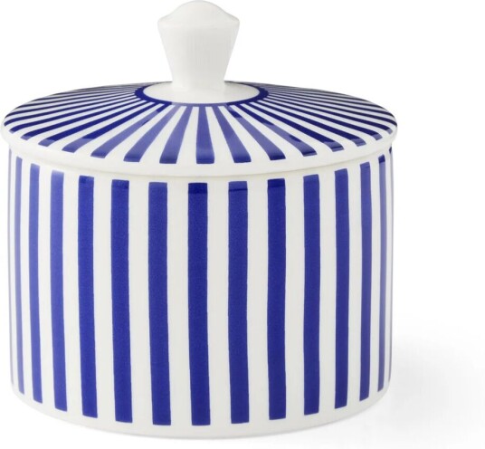 Spode Steccato sukkerskål med lokk 29 cl Blå-hvit Spode Steccato sukkerskål med lokk 29 cl Blå-hvit