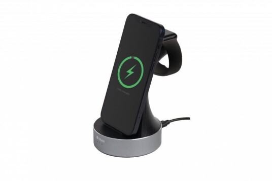 VERBATIM WCS-01 Alu 2-in-1 Qi MFi Wireless Charger VERBATIM WCS-01 Alu 2-in-1 Qi MFi Wireless Charger