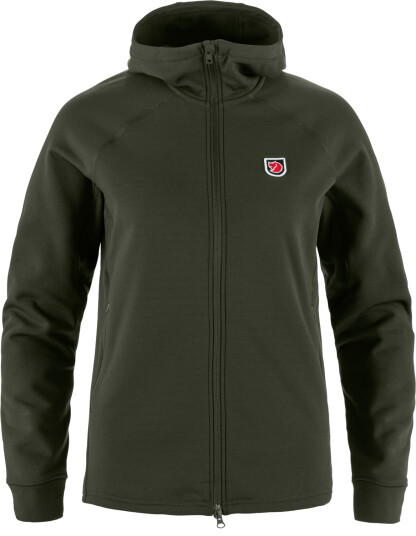 Fjellreven Women's Expedition Fleece Hoodie Deep Forest M Fjellreven Women's Expedition Fleece Hoodie Deep Forest M
