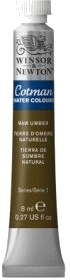 Winsor Newton Cotman akvarellfarge 8ml Raw Umber 554 Winsor Newton Cotman akvarellfarge 8ml Raw Umber 554