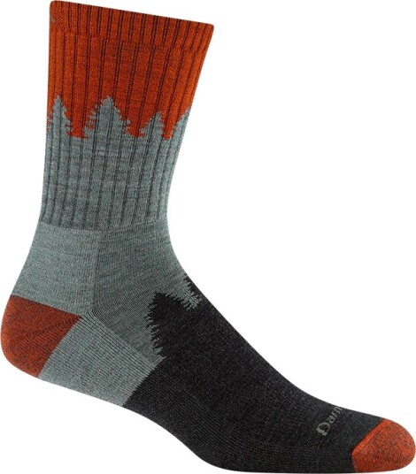 Darn Tough Men"s Number 2 Micro Crew Midweight Hiking Sock Seafoam XL (46 49.5)