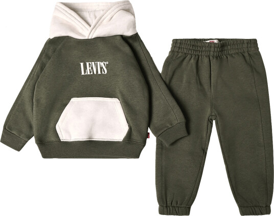 Levi"s F8 Fleece Pant Set Khaki green 74