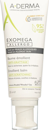 A-Derma Exomega Allergo Balm 200ml A-Derma Exomega Allergo Balm 200ml
