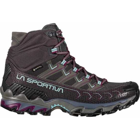 La Sportiva Ultra Raptor II Mid GTX Hikingsko Dame Carbon/Iceberg 37.5 La Sportiva Ultra Raptor II Mid GTX Hikingsko Dame Carbon/Iceberg 37.5