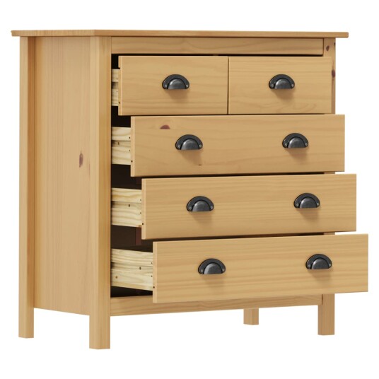  Skjenk Hill 79x40x80 cm heltre furu