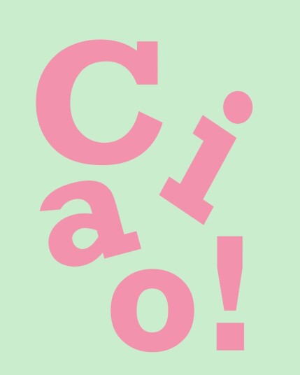 Namly Design Plakat Ciao Typografi POSTER5KT8FU Namly Design Plakat Ciao Typografi POSTER5KT8FU