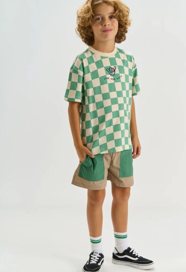 The New Tntiago Os S_S Tee   Green   98/104