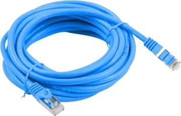 Lanberg Koblingskabel Rj 45 Cat 6 F/Utp Utp Blå