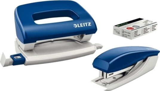 Leitz Leitz 55076035 Blå 10 Ark 10 Ark Topp Standard Klemform 3,5 Cm