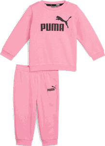 Puma Minicats ESS Crew Jogger joggedress barn Rosa 92 Puma Minicats ESS Crew Jogger joggedress barn Rosa 92