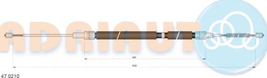 Bremsewire ADRIAUTO 47.0210
