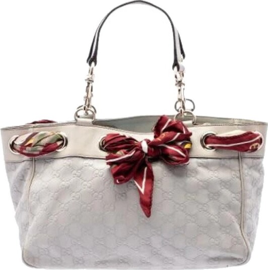 Gucci Vintage Dame Pre owned Hvit ONE SIZE,