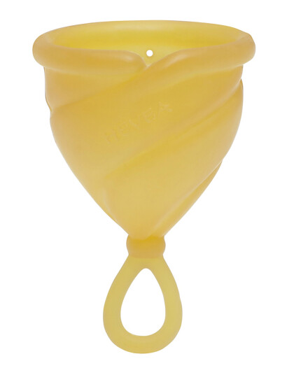HEVEA Loop Menstrual Cup - Size 1 - Natural - Yellow - 1