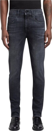 7 For All Mankind Herre Jeans Grå W38,