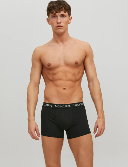 Jack & Jones Jacjon Trunks 2 Pack Noos - Black - S