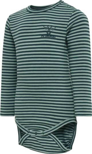 Hummel Mulle Body L/S Deep Teal (62 / 3 mnd)