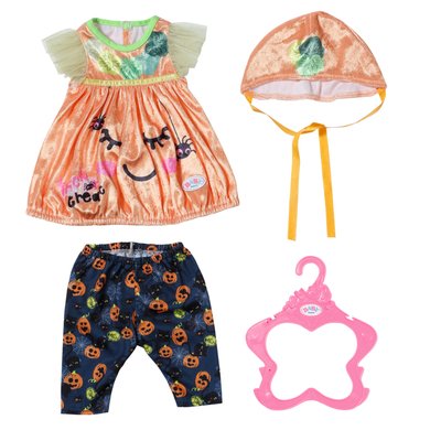 Zapf Creation BABY born Halloween Gresskarkjole 43 cm Zapf Creation BABY born Halloween Gresskarkjole 43 cm