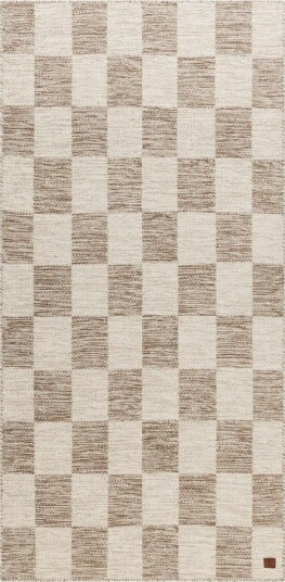 Moharan Ullteppe 75x200 cm Avlangt - Mørk beige