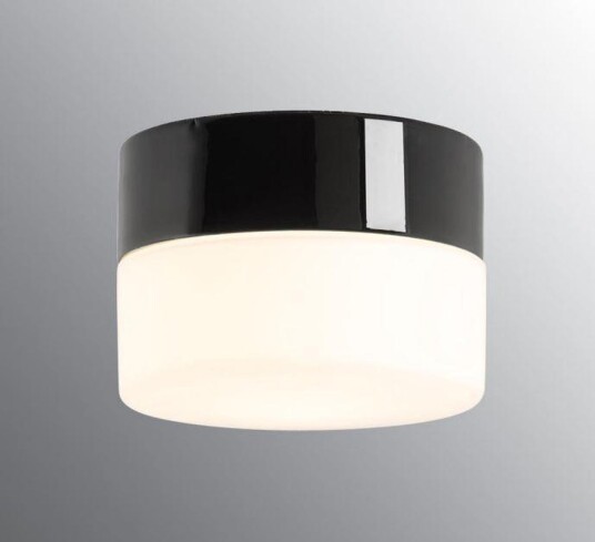 Ifø Electric Ifø Opus 140/100 10W dimbar led - Svart m/opal glass