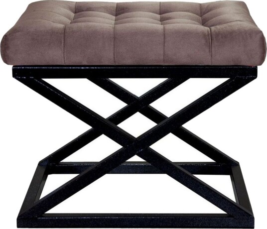 Gillie Sittepuff 40 cm Svart/Brun