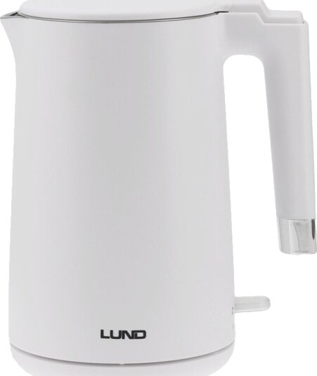 Vannkoker Toya Lund Electric Kettle 1.5L Hvit Cool Touch Vannkoker Toya Lund Electric Kettle 1.5L Hvit Cool Touch