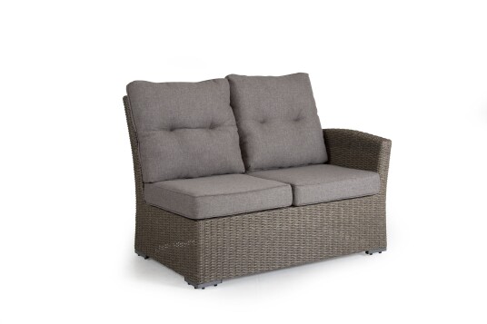 Brafab Ashfield 2-seter ende h+v Beige med beige pute Beige Brafab Ashfield 2-seter ende h+v Beige med beige pute Beige