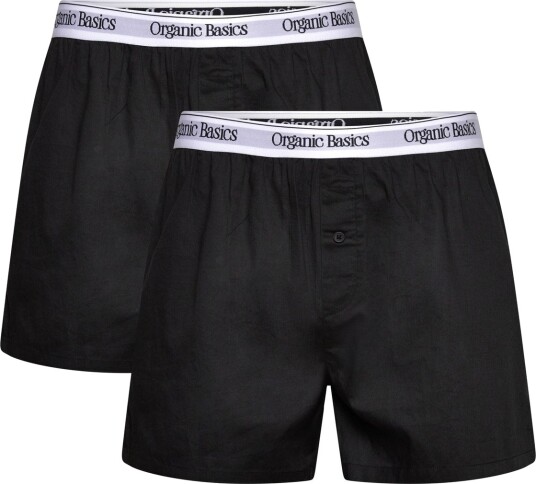 Organic Basics | Easy Boxer Shorts 2 Pack | L