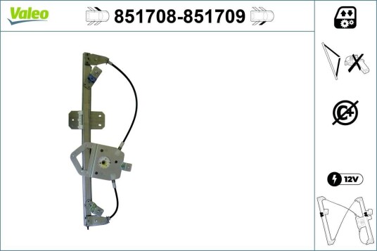 Vindusheis VALEO 851708