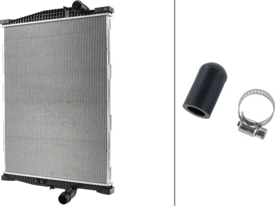 Radiator, motorkjøling HELLA 8MK 366 305-771