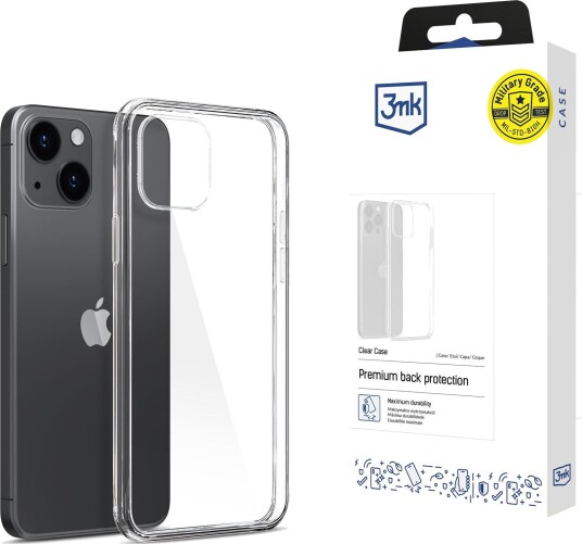 3Mk Gjennomsiktig Bakdeksel for iPhone 15 Plus