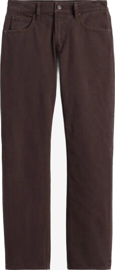 GAP Mid Rise Straight Taper Jeans Brown 31 Regular