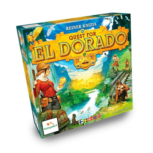 Lautapelit Quest for El Dorado Brettspill for Barn Lautapelit Quest for El Dorado Brettspill for Barn