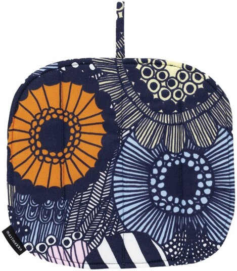 Marimekko Pieni Siirtolapuutarha tehette White yellow orange light blue