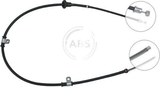 A.B.S. K14968 Tautrekk håndbremse