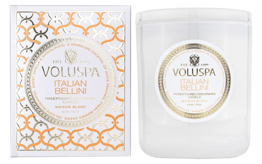 Voluspa Classic Maison Blanc duftlys 60 timer Italian Bellini