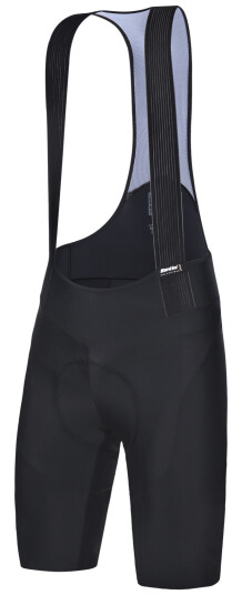 Santini Redux Bib, sykkelshorts herre S BLACK