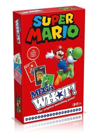 Winning Moves Super Mario MEGA WHOT! English
