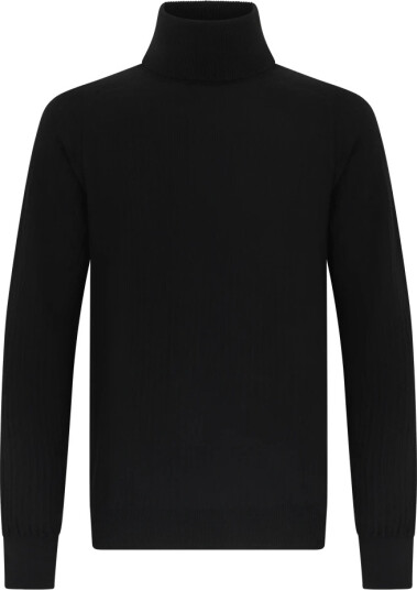 Roberto Collina Herre Strikkevarer Svart M,