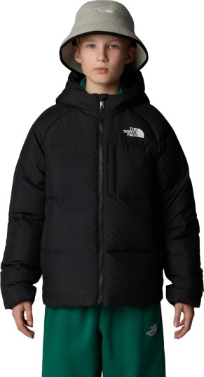 The North Face Boys' North Down Hooded Jacket TNF Black S