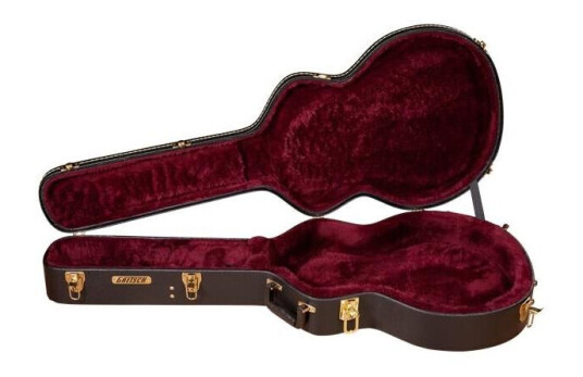 Gretsch G6267 16" Deluxe Thin Hollow Body Electric Hardshell CaseBlack
